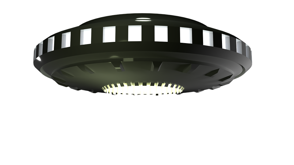 Alien Spacecraft PNG Image with Transparent Background