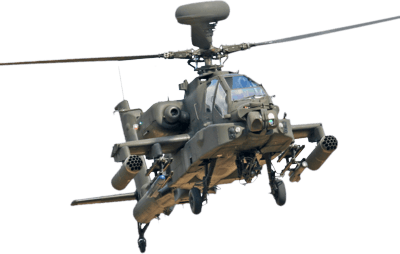 Fondo de imagen PNG del helicóptero del ejército