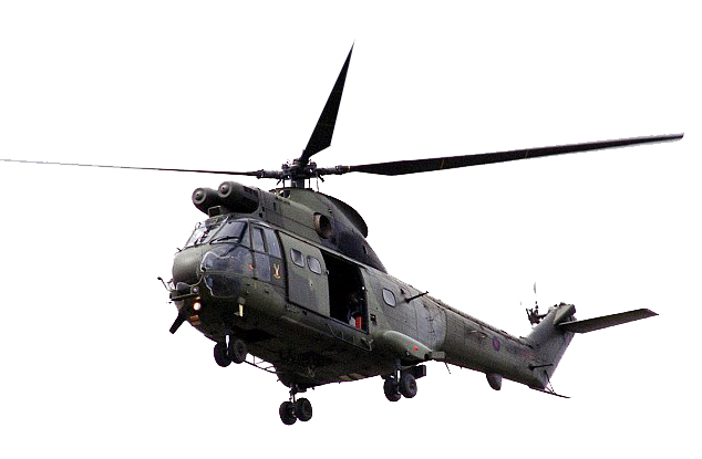 Imagen PNG del helicóptero del ejército