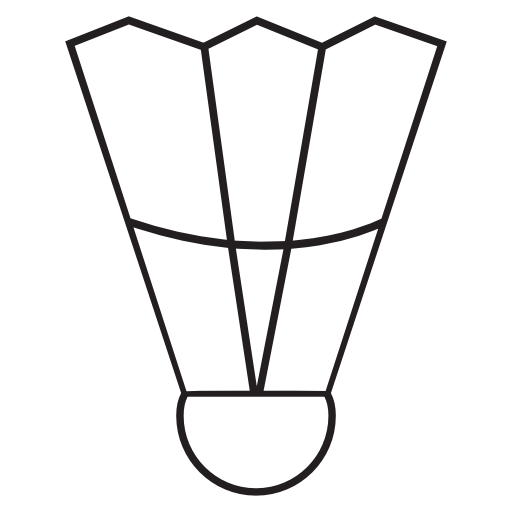 Imagens transparentes de badminton shuttlecock