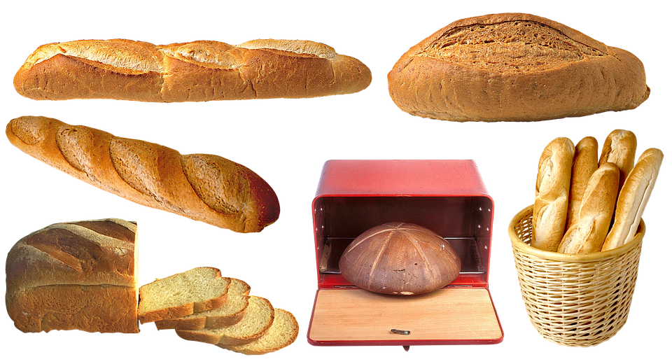 Gambar Transparan roti baguette