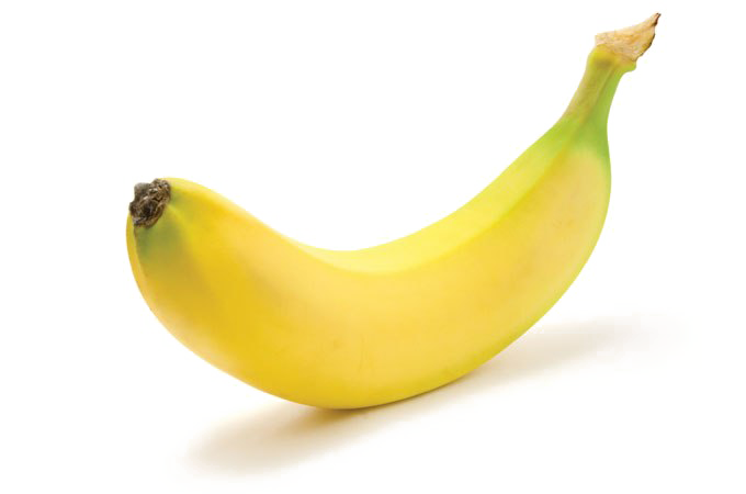 الموز شفافة