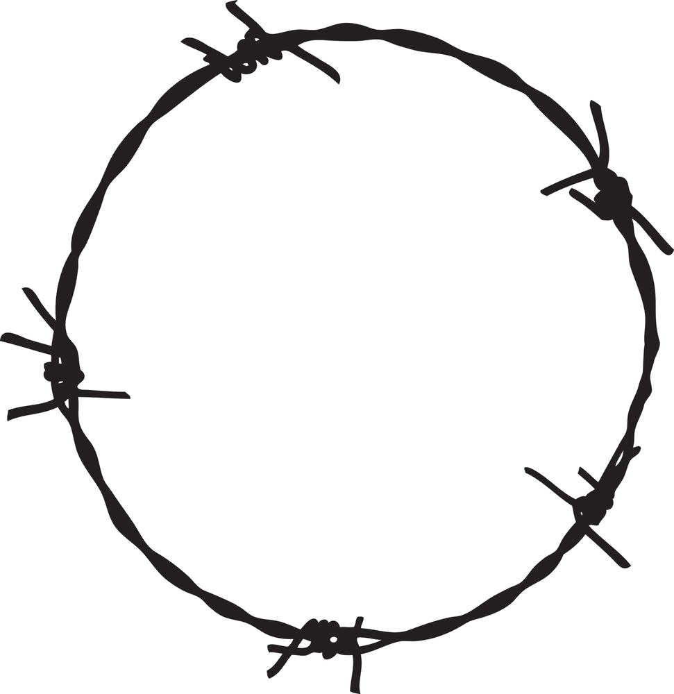 Barbed Wire PNG Transparent Image