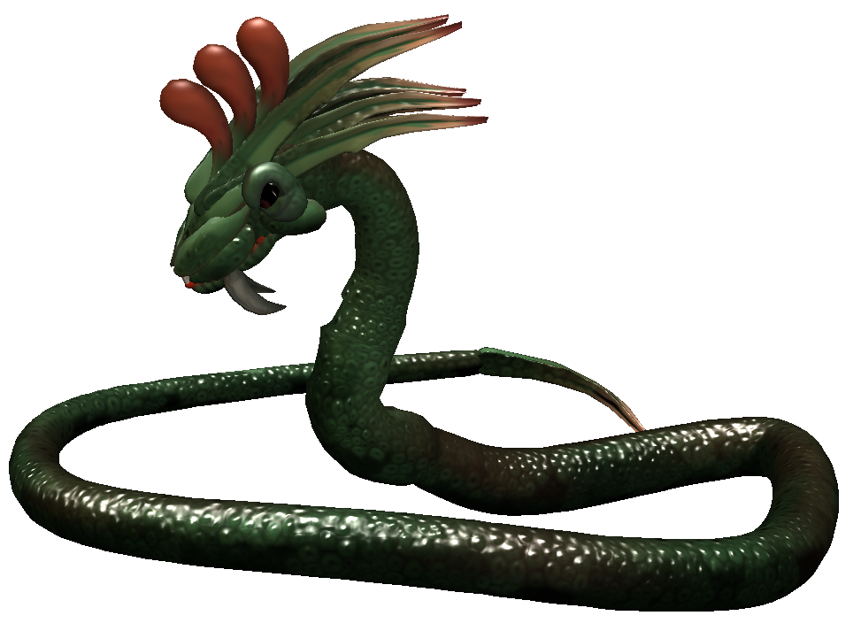 Basilisk Snake PNG Image