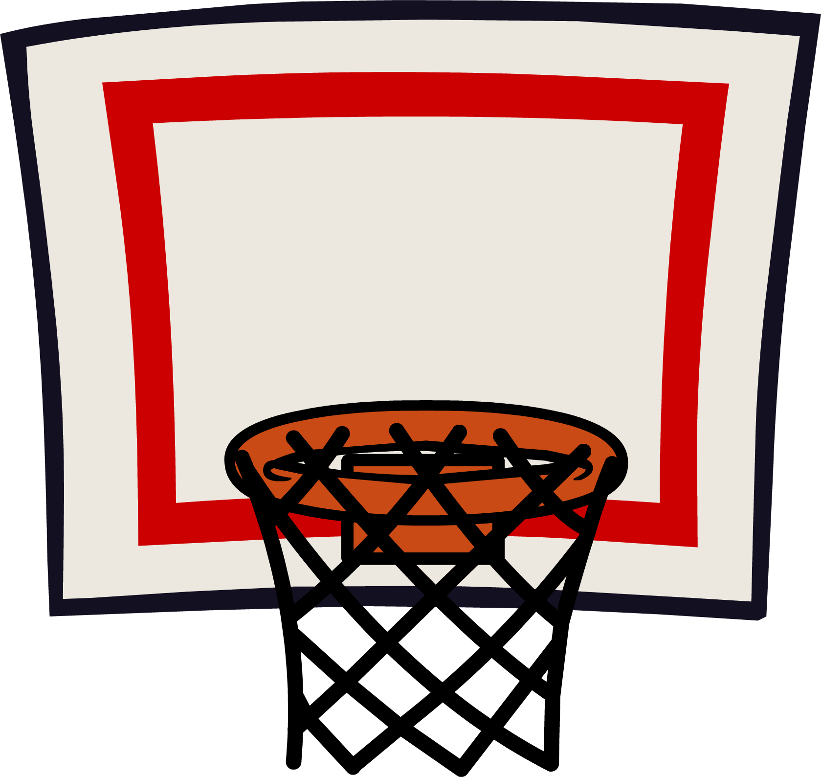 Basketbal netto PNG-Afbeelding