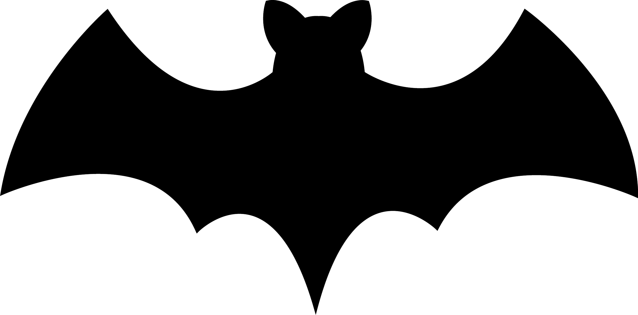 Vleermuis silhouet PNG hoogwaardige Afbeelding
