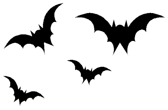 Vleermuis silhouet PNG Afbeelding achtergrond