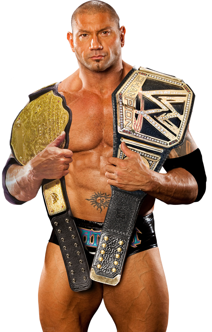 Batista WWE Championship PNG ดาวน์โหลดรูปภาพ