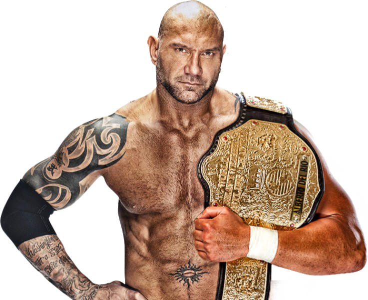 Batista WWE Championship PNG Photo
