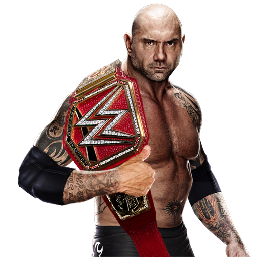 Batista WWE Championship Transparent Image