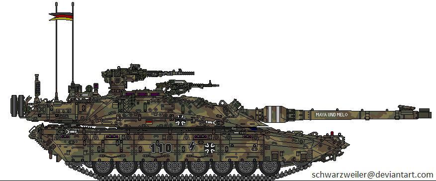 Battle Tank PNG Transparent Image