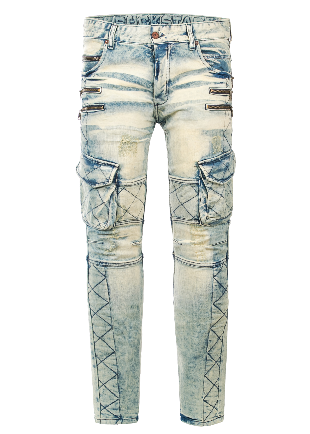 Biker Jeans PNG Image With Transparent Background