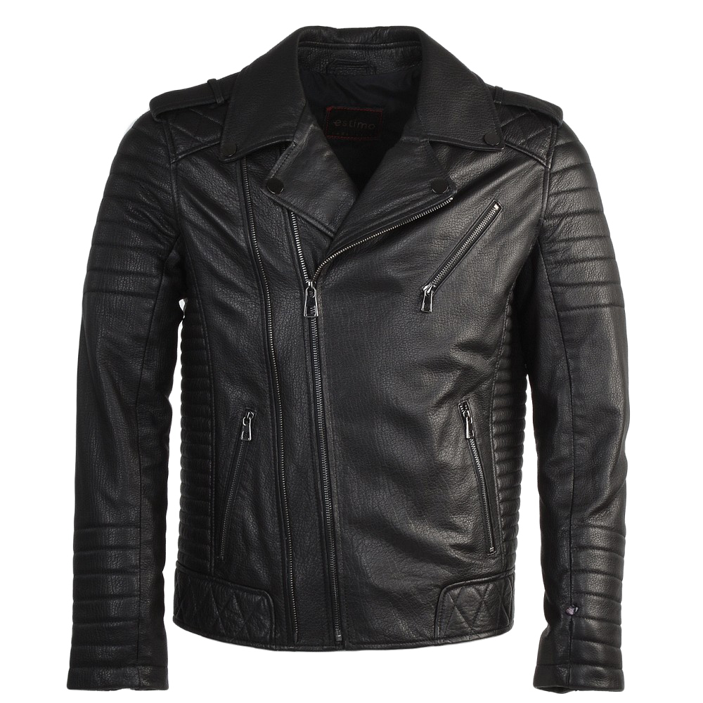 Biker Leather Jacket PNG Image