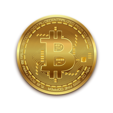 Bitcoin PNG Image with Transparent Background