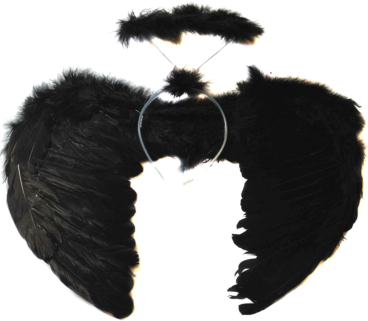 Black Angel Wings Gambar Transparan