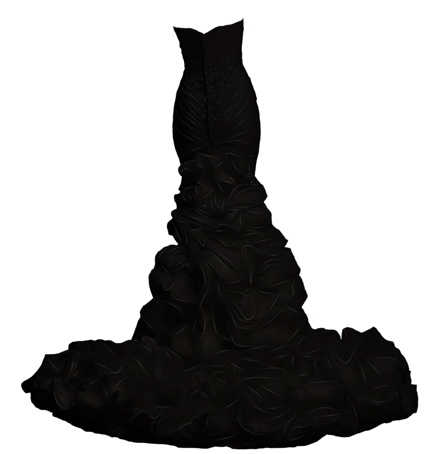 Black Dress PNG Image