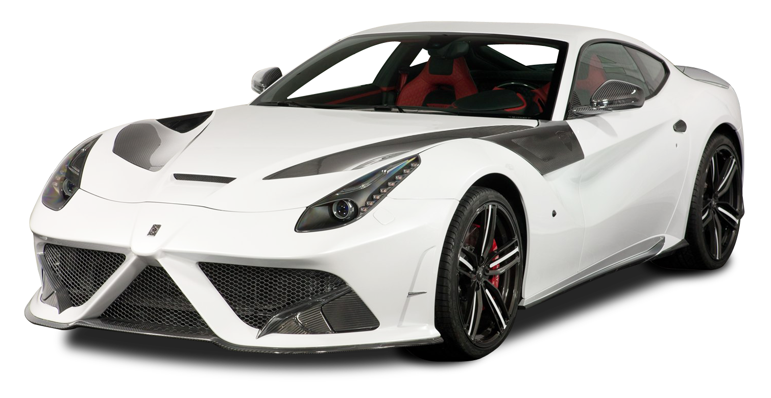 Black Ferrari Download PNG Image