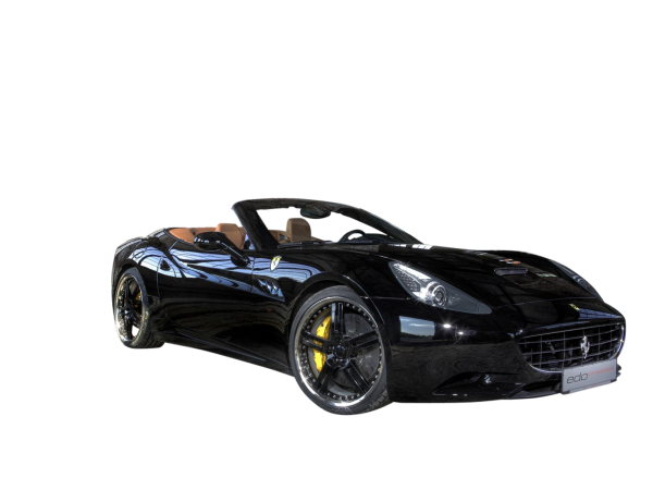 Black Ferrari PNG descargar imagen
