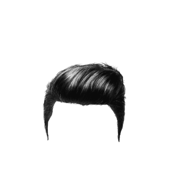 Black Hair PNG Transparent Image | PNG Arts