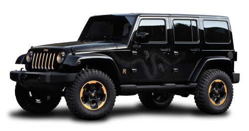 Black Jeep PNG Picture