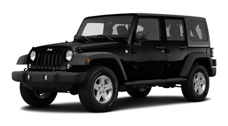 Black Jeep PNG Transparent Image