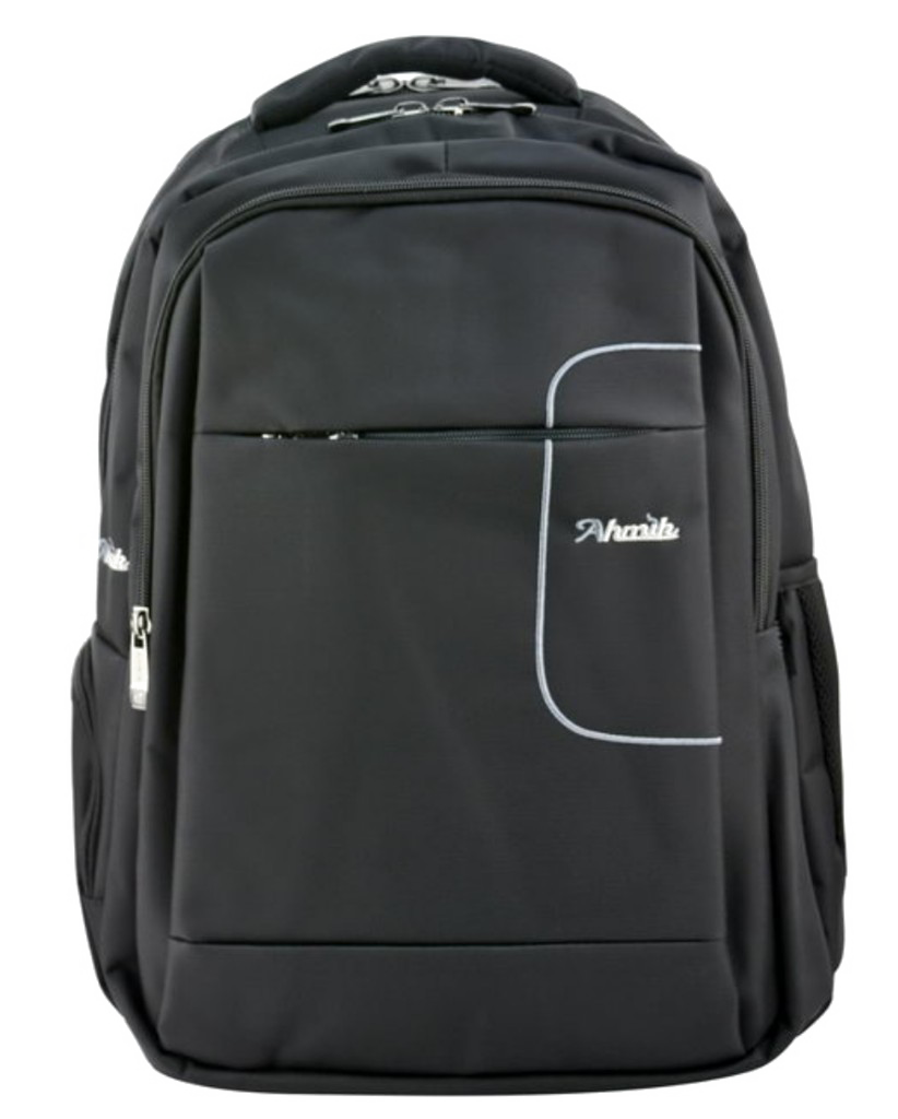 Black Laptop Backpack Free PNG Image