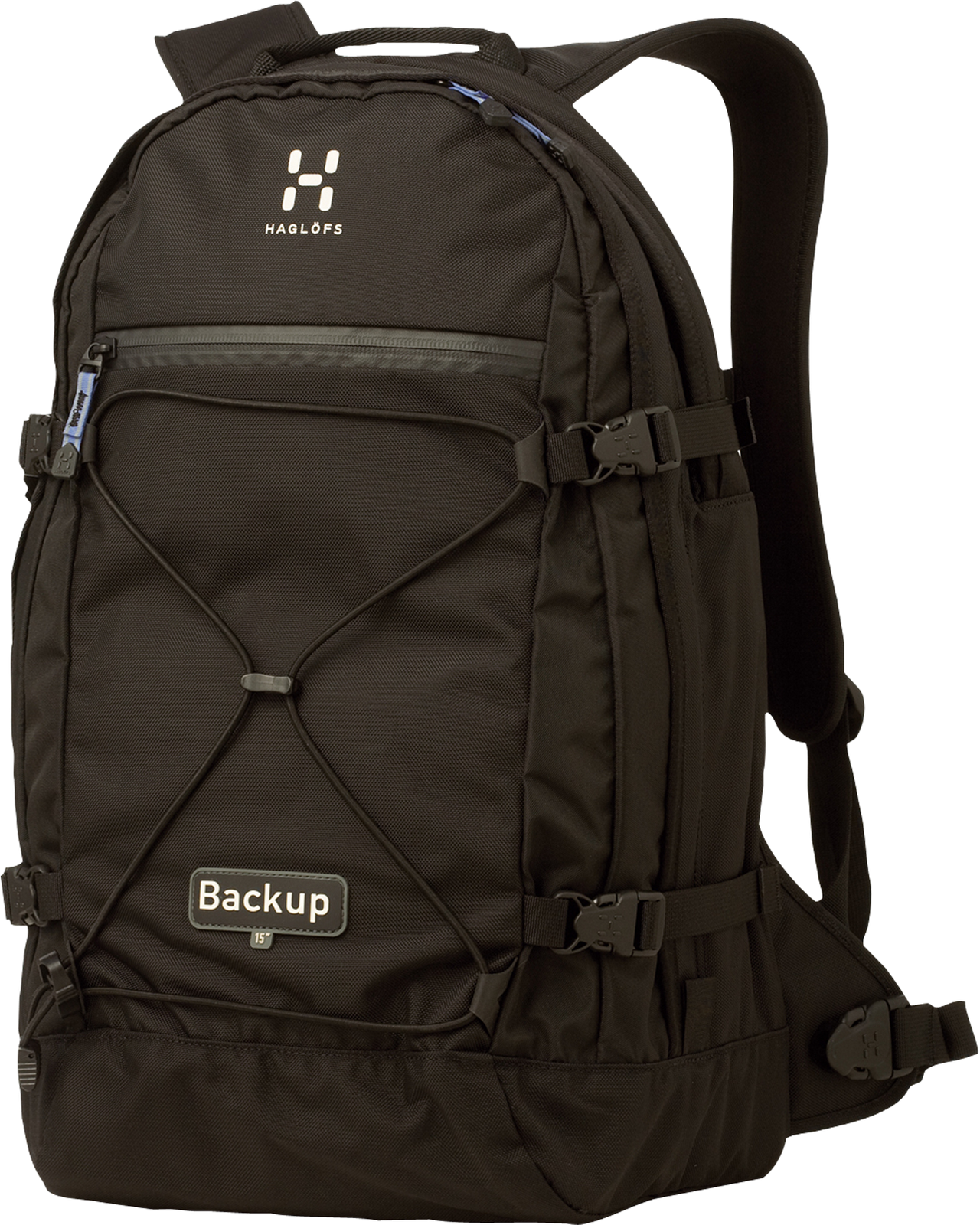Black Laptop Backpack PNG Download Image