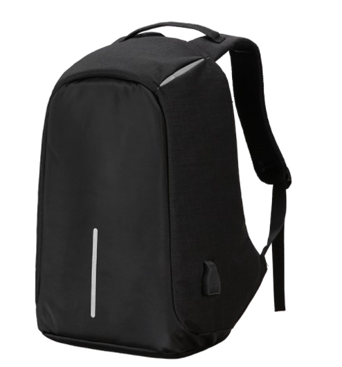 Black Laptop Backpack PNG Pic