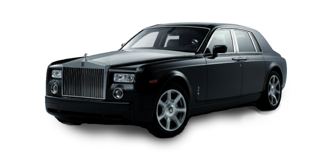 Black Rolls Royce Gratis PNG-Afbeelding