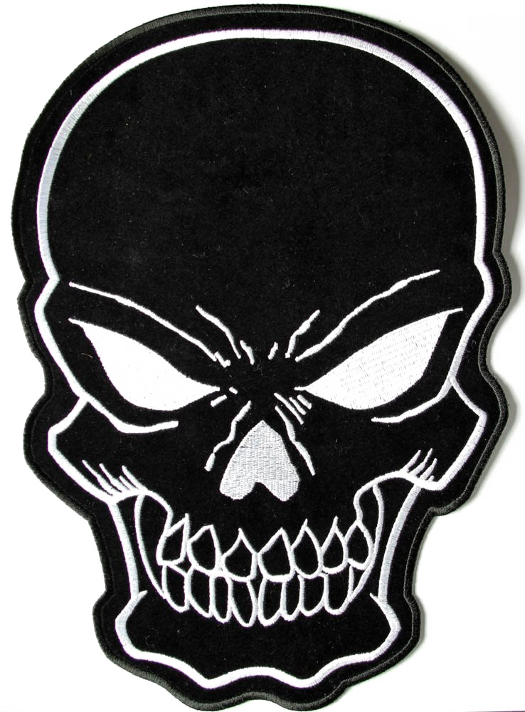 Черный череп PNG Image
