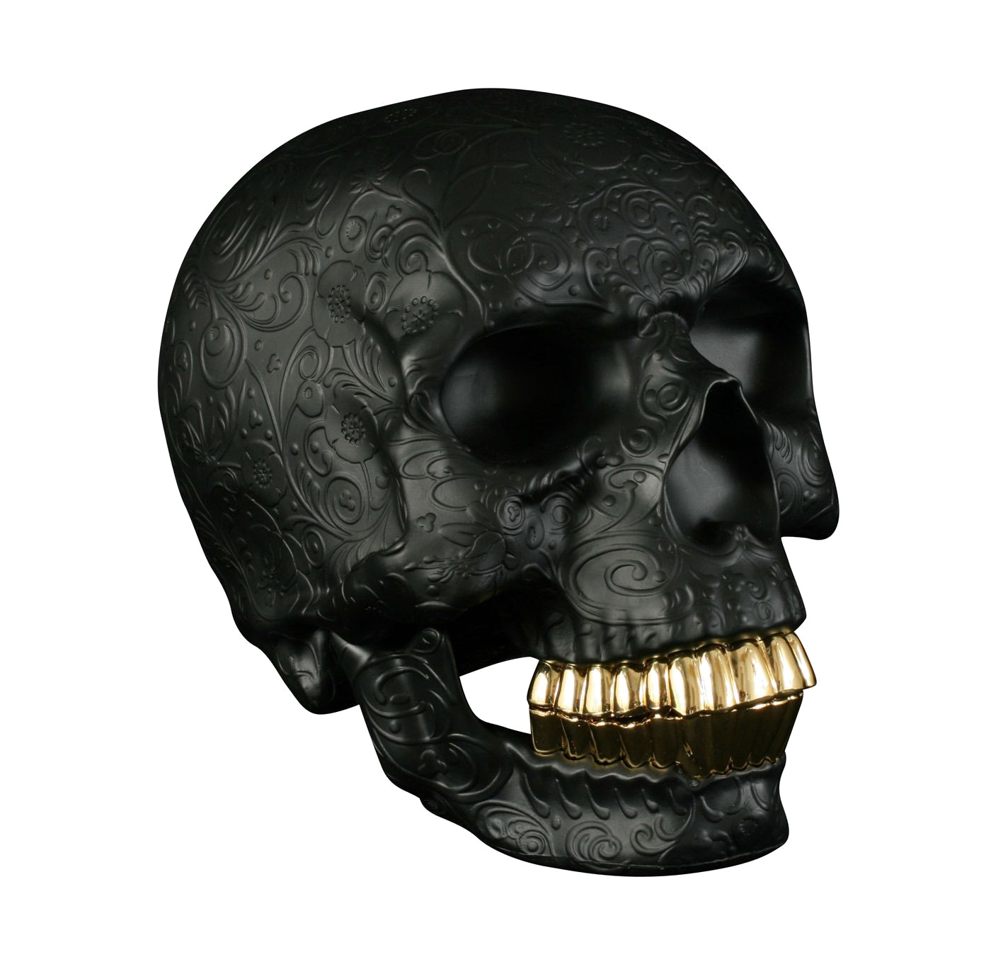 Black Skull PNG Foto