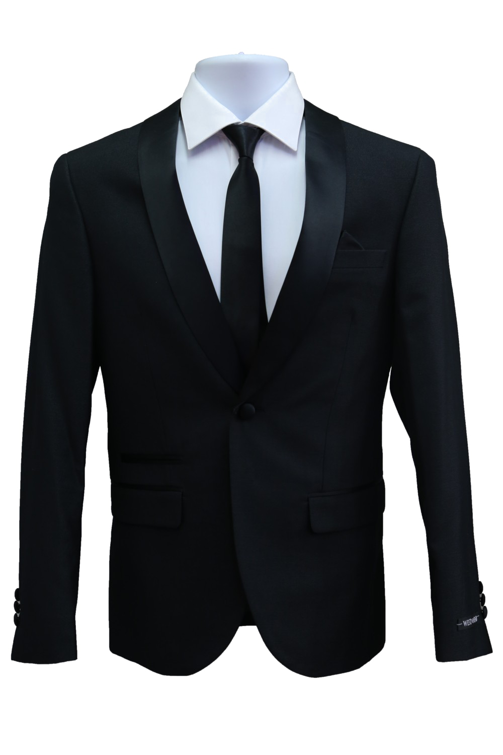 Schwarzer Anzug PNG-transparentes Bild