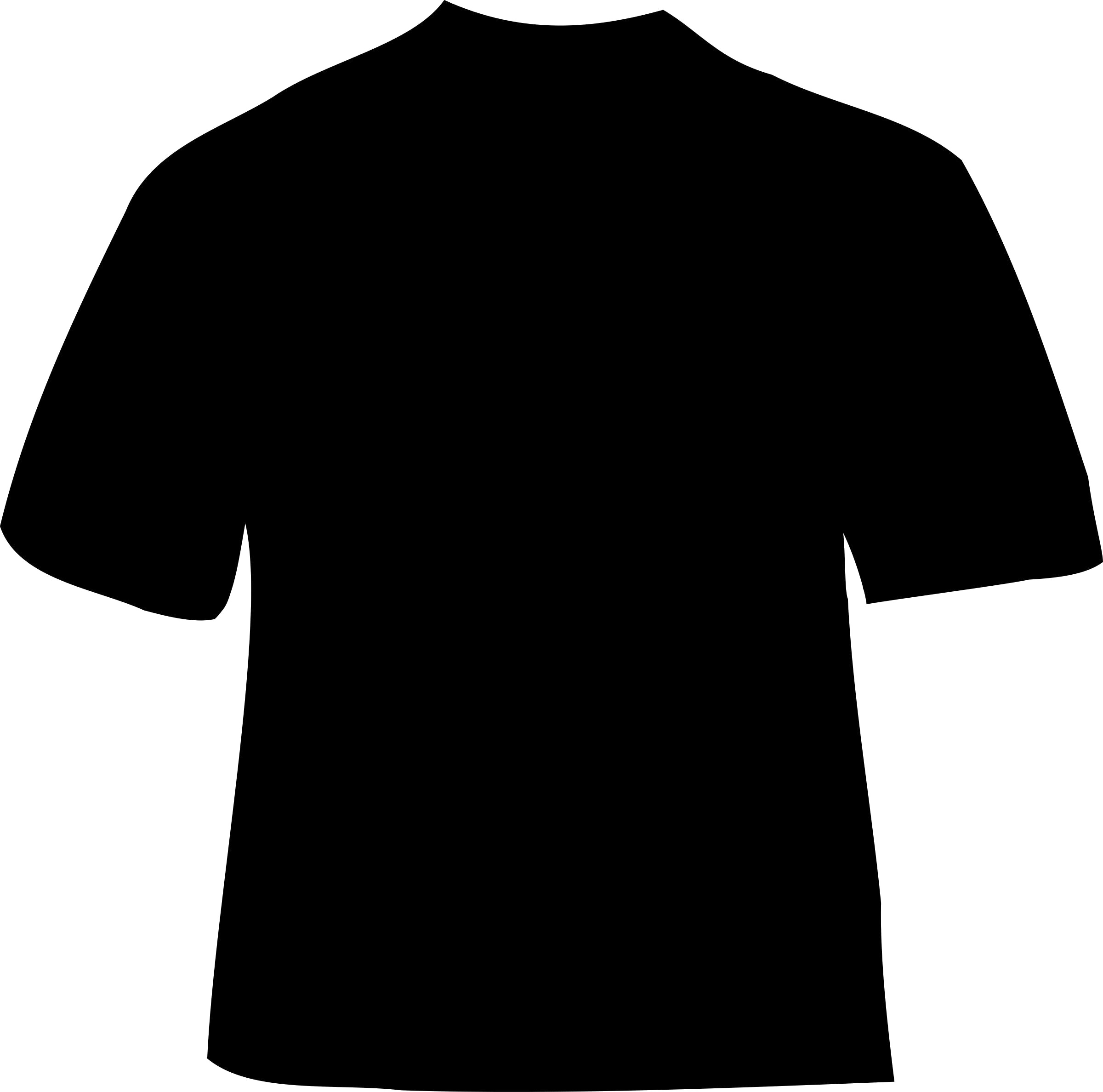 Black T-Shirt Free PNG Image