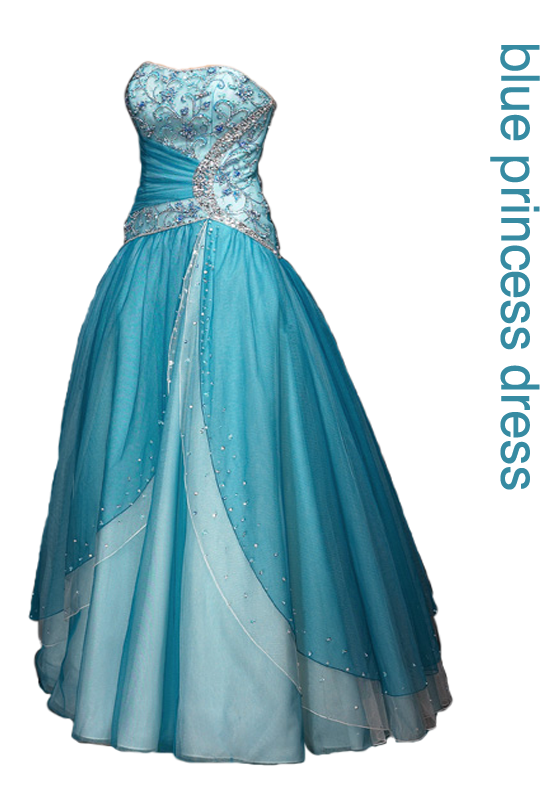 Blue Dress PNG Image