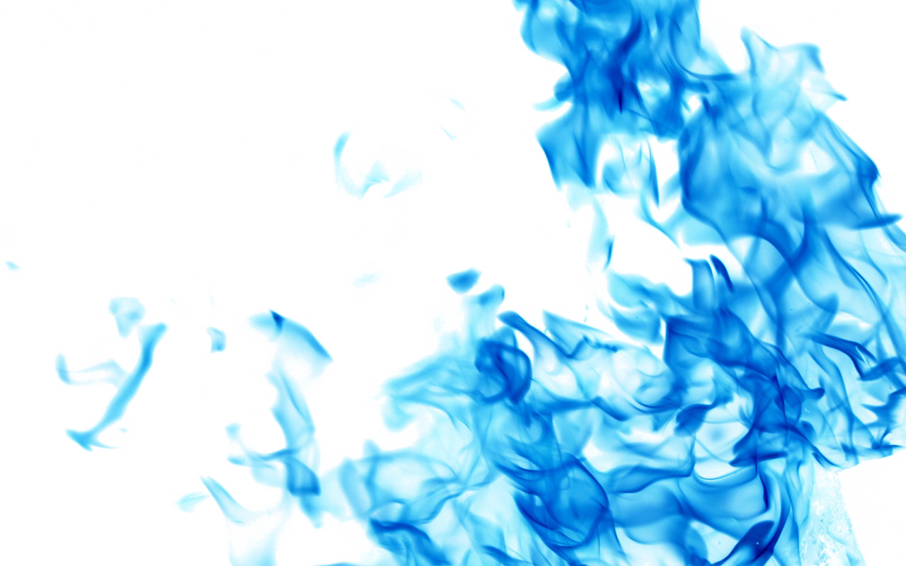 Blue Flame PNG Image Transparent