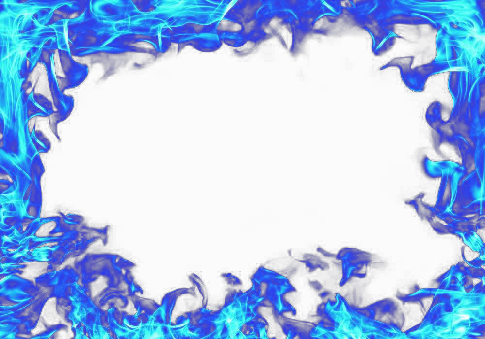 Blue Flame Transparent Image