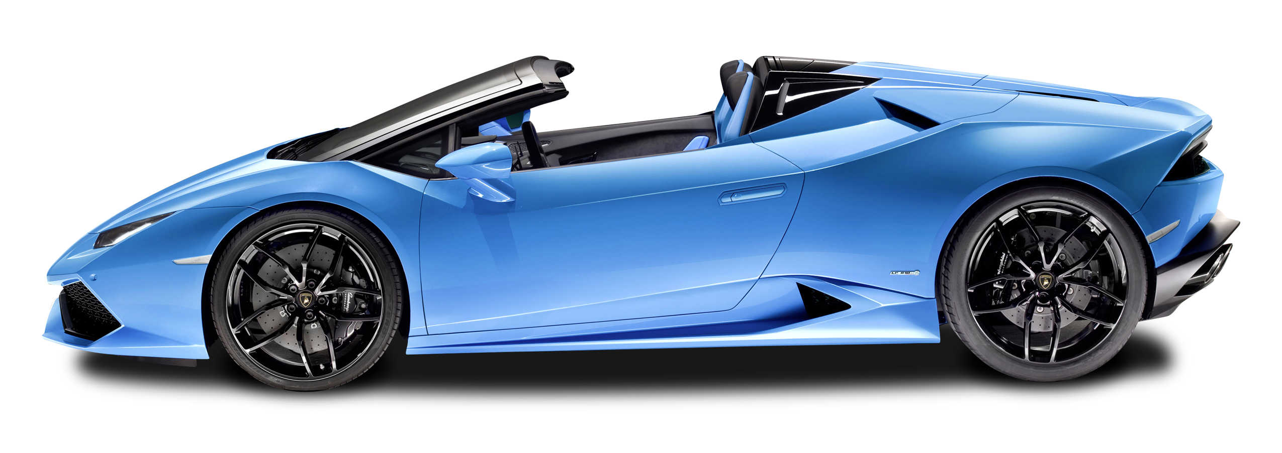 Blue Lamborghini Transparent Image