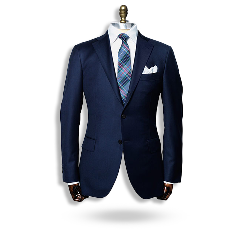 Blue Suit PNG High-Quality Image