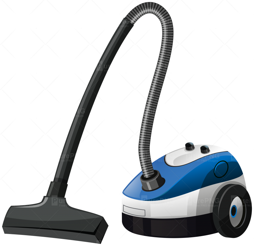 Blue Vacuum Cleaner PNG Download Image