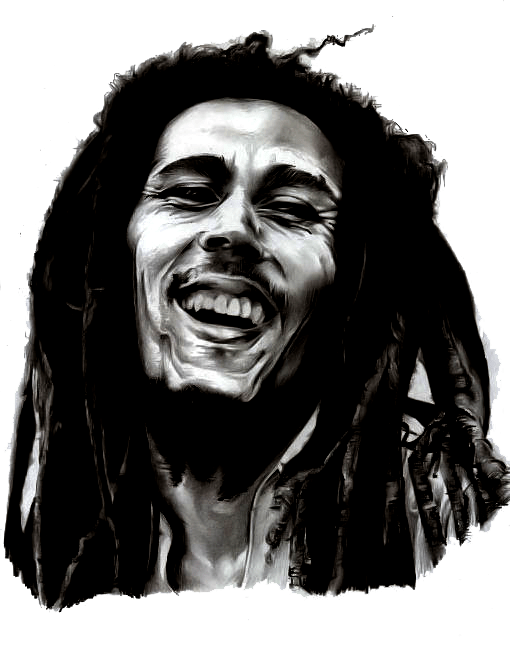Bob Marley PNG imagen Transparente