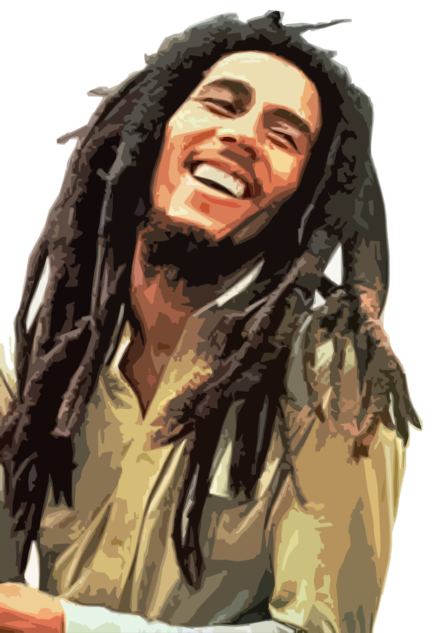 Bob Marley Transparent Image
