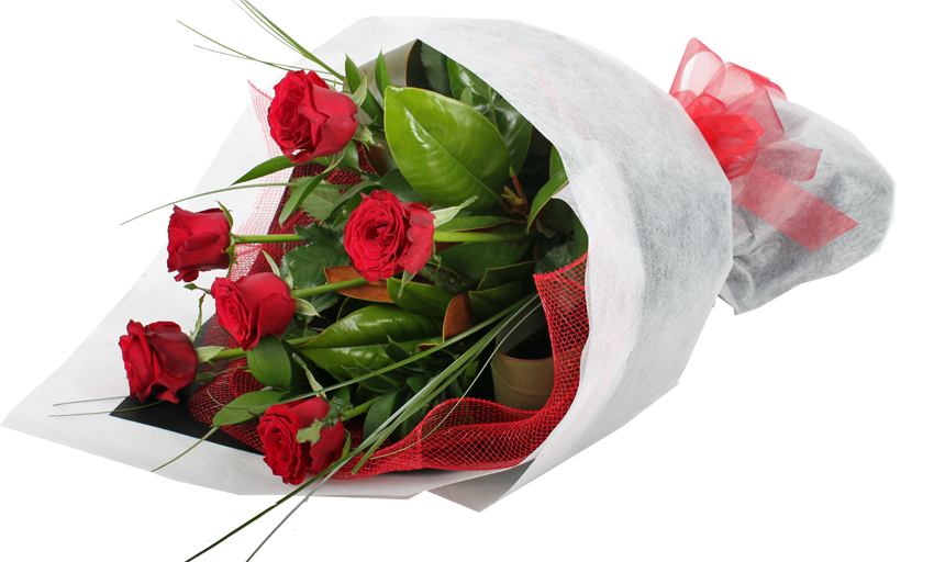 Bouquet of Rose Flowers Download Transparent PNG Image