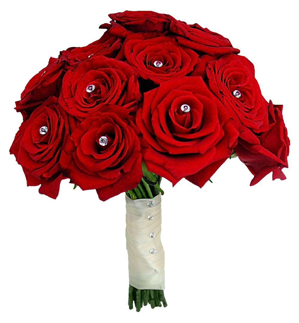 Bouquet of Rose Flowers PNG Download Image