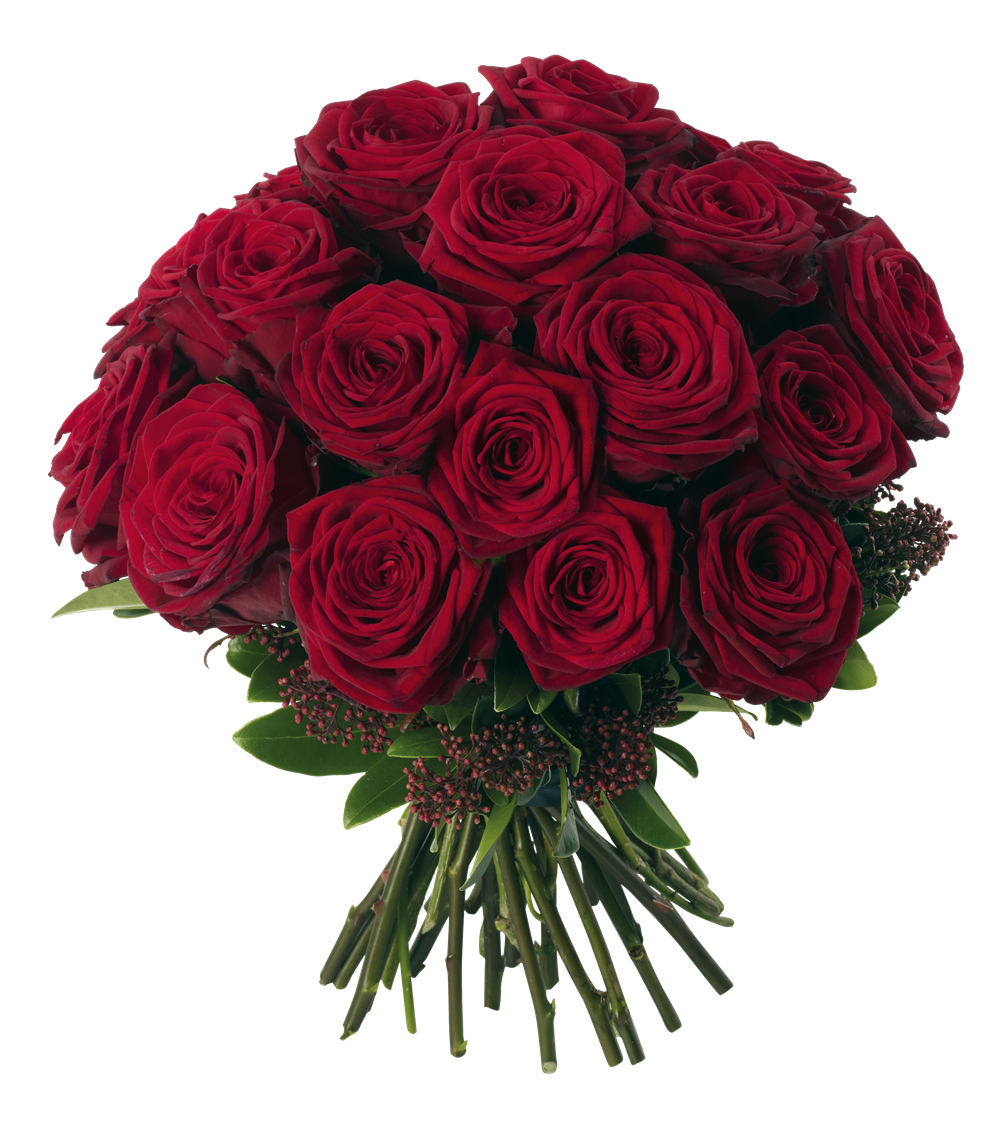 Bouquet of Rose Flowers PNG High-Quality Image