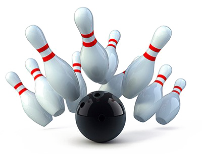 Bowling Strike PNG Pic