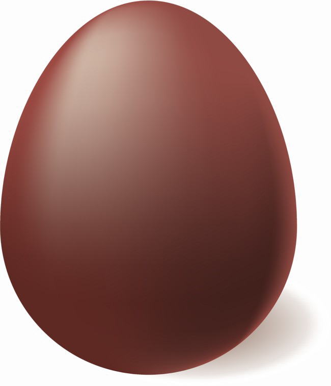 Imagen PNG de huevo marrón