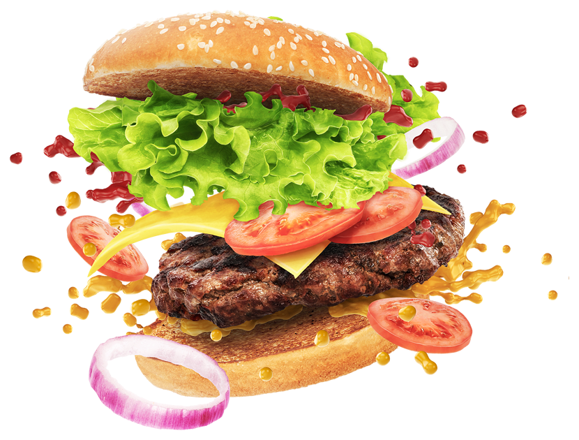 Hamburger Transparante Afbeeldingen