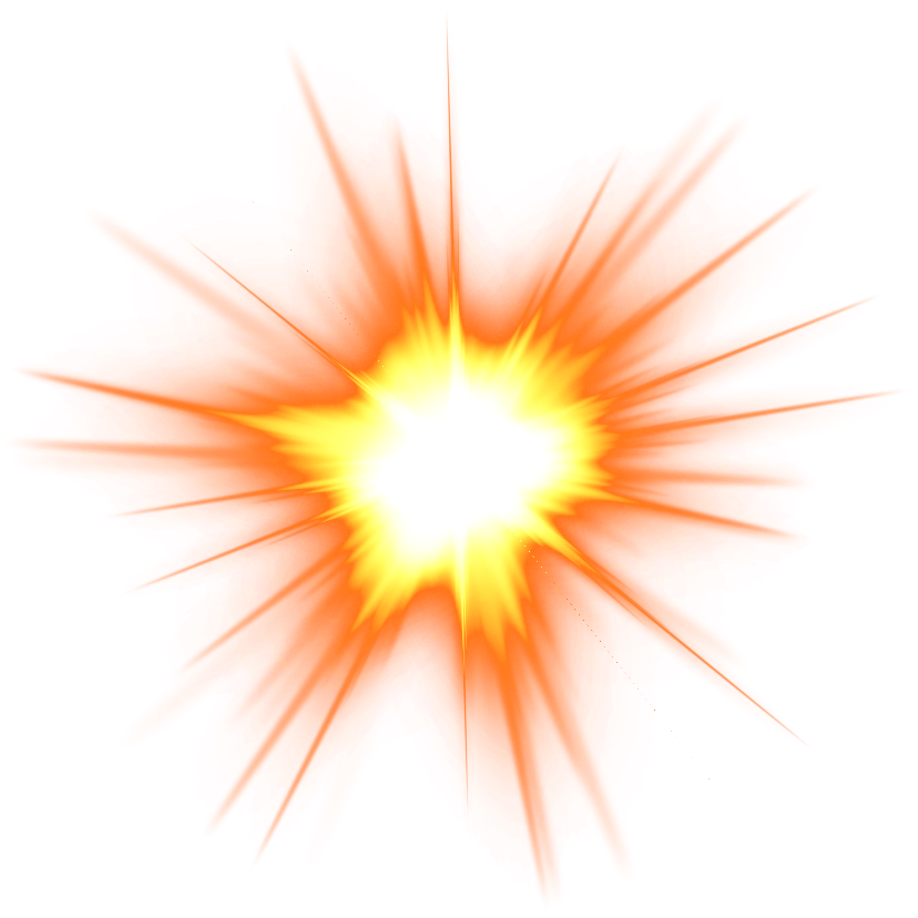 Burst Explosion PNG High-Quality Image