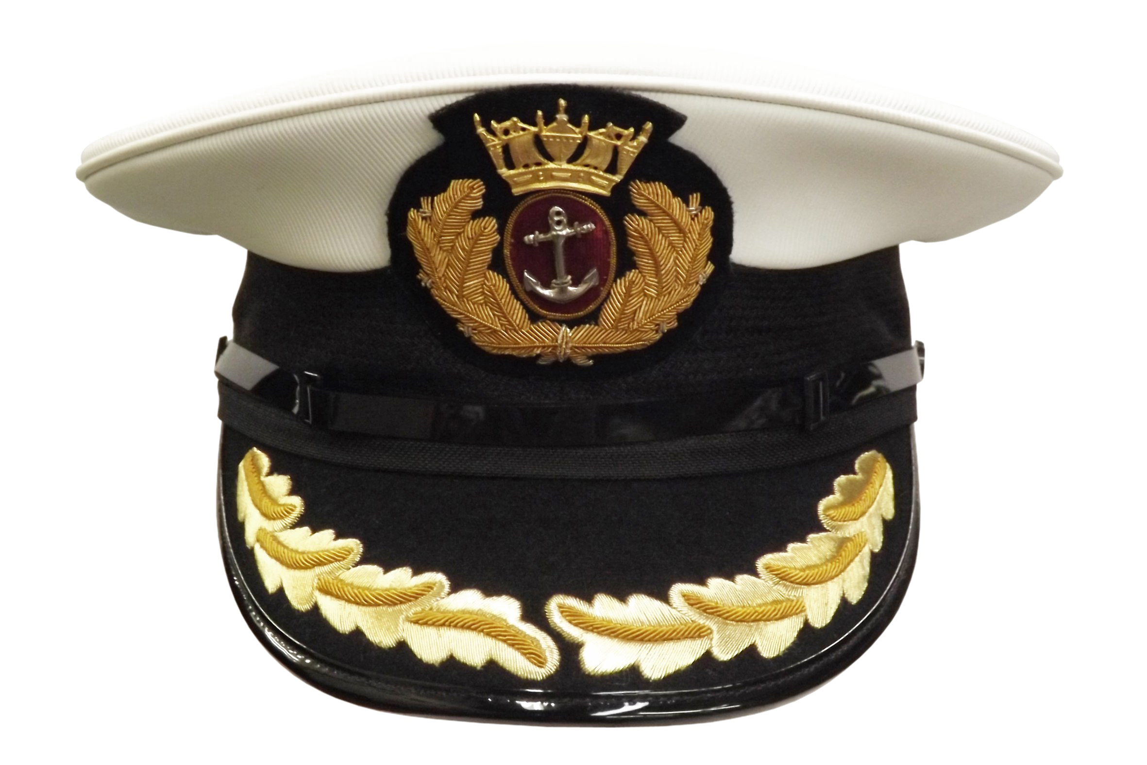 Captain Navy Hat PNG Background Image