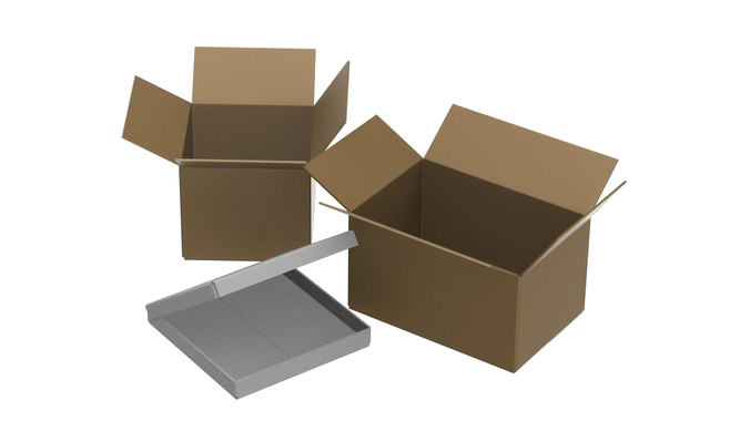 Cardboard Carton PNG High-Quality Image